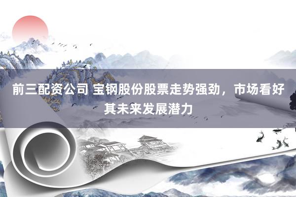前三配资公司 宝钢股份股票走势强劲，市场看好其未来发展潜力