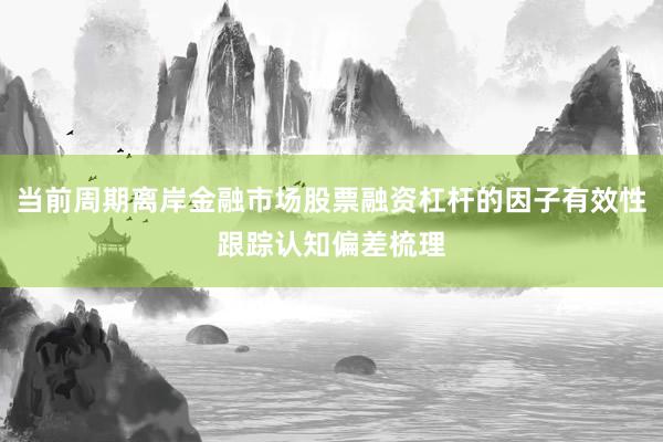 当前周期离岸金融市场股票融资杠杆的因子有效性跟踪认知偏差梳理