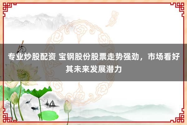 专业炒股配资 宝钢股份股票走势强劲，市场看好其未来发展潜力